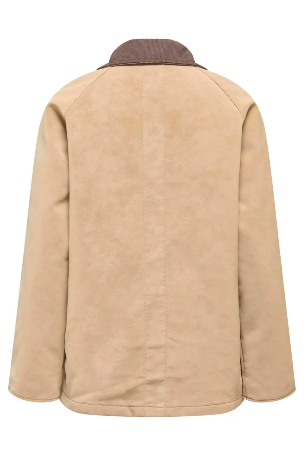 Only Onaggie Faux uede Contrat Jacket | Ytterkläder & Jackor