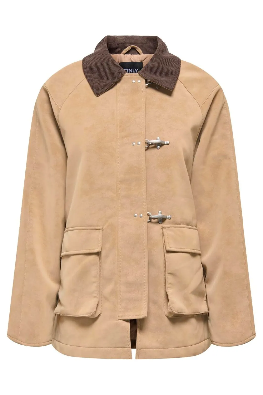 Only Onaggie Faux uede Contrat Jacket | Ytterkläder & Jackor