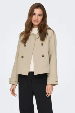 Only Onapri hort Trenchcoat | Ytterkläder & Jackor