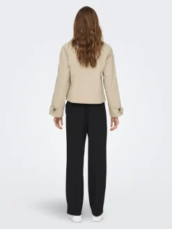 Only Onapri hort Trenchcoat | Ytterkläder & Jackor