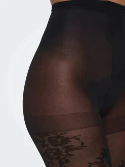 Only Onlaviaya Floral Tights Acc | Jeans, Leggings & Byxor