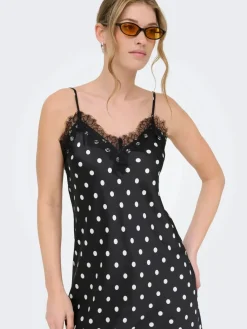 Onlbella Strap Satin Lace Dress