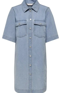 Onlbelle S/S Button Dress Gua