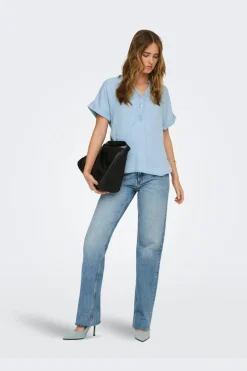 Onlcharis Life Cap Sleeve Shirt Cc