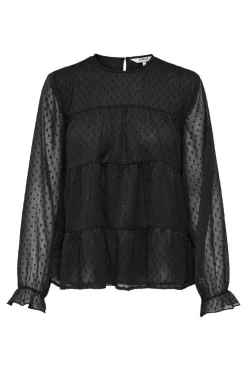 Only Oneiza ife Dobby Top | Blusar & Skjortor