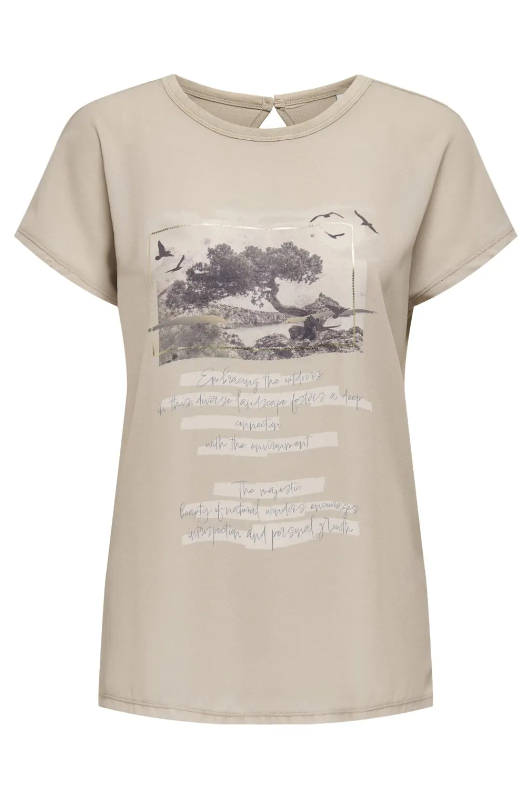 Only Onfora Reg / Art Foi Top Box | T-Shirts & Toppar
