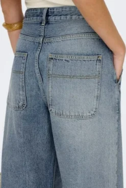 Only Onlgia Mid Loose Baggy Dot413 | Jeans, Leggings & Byxor
