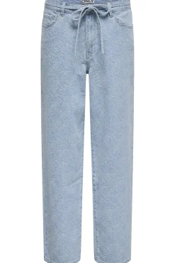 Only Onlgianna Straight Flower 15352390 | Jeans, Leggings & Byxor