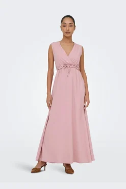 Onlgoa Sl Linen Bl Long Dress Cc