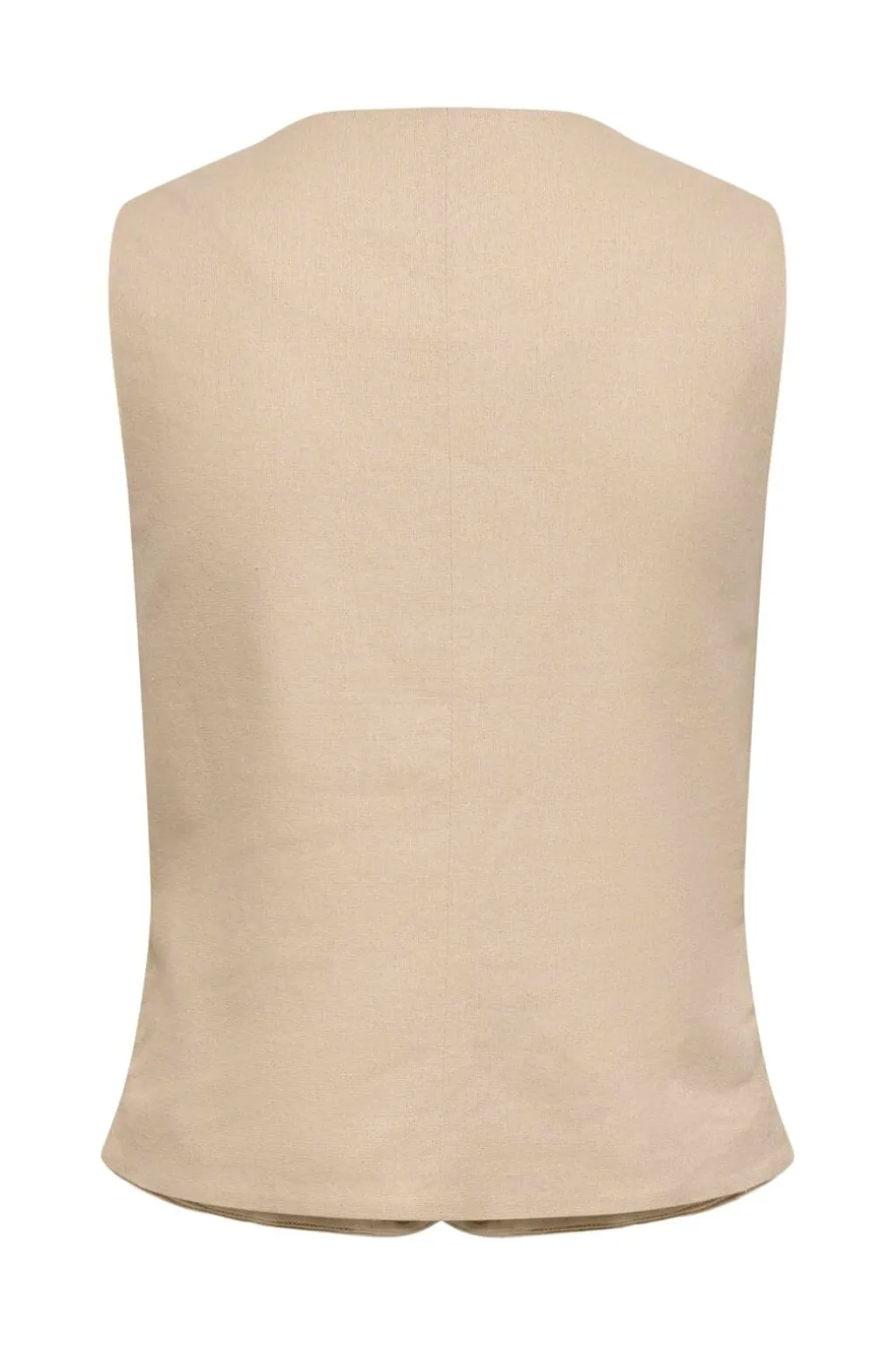 Onlgoa S/L Linen Bl Waistcoat Cc Tlr