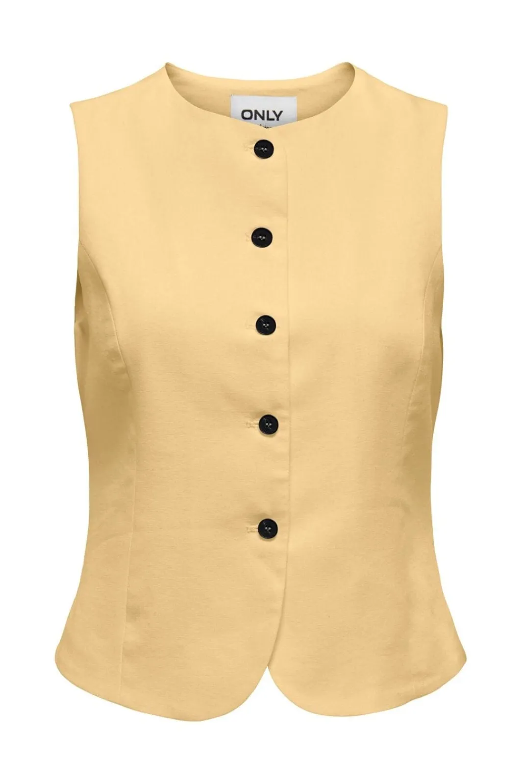 Only Onlgoa S/L Linen Bl Waistcoat Cc Tlr | Västar