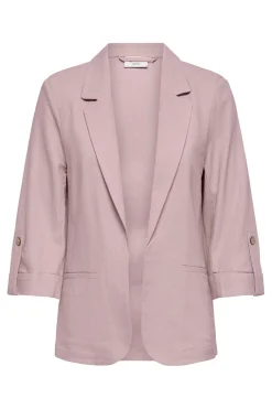 Only Onlgoa 3/4 Unline Linen Bl Blazer Cc Tlr | Blazers