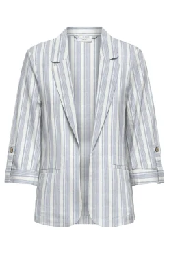 Only Onlgoa 3/4 Unline Linen Bl Blazer Cc Tlr | Set|Blazers