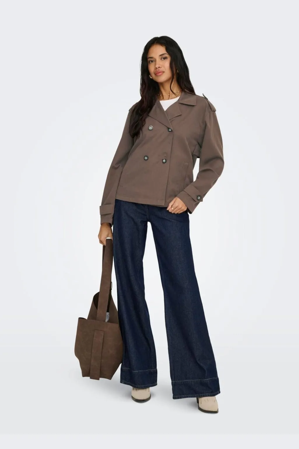 Onlhannah Short Life Trenchcoat