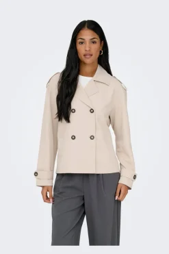 Only Onhannah hort ife Trenchcoat | Ytterkläder & Jackor