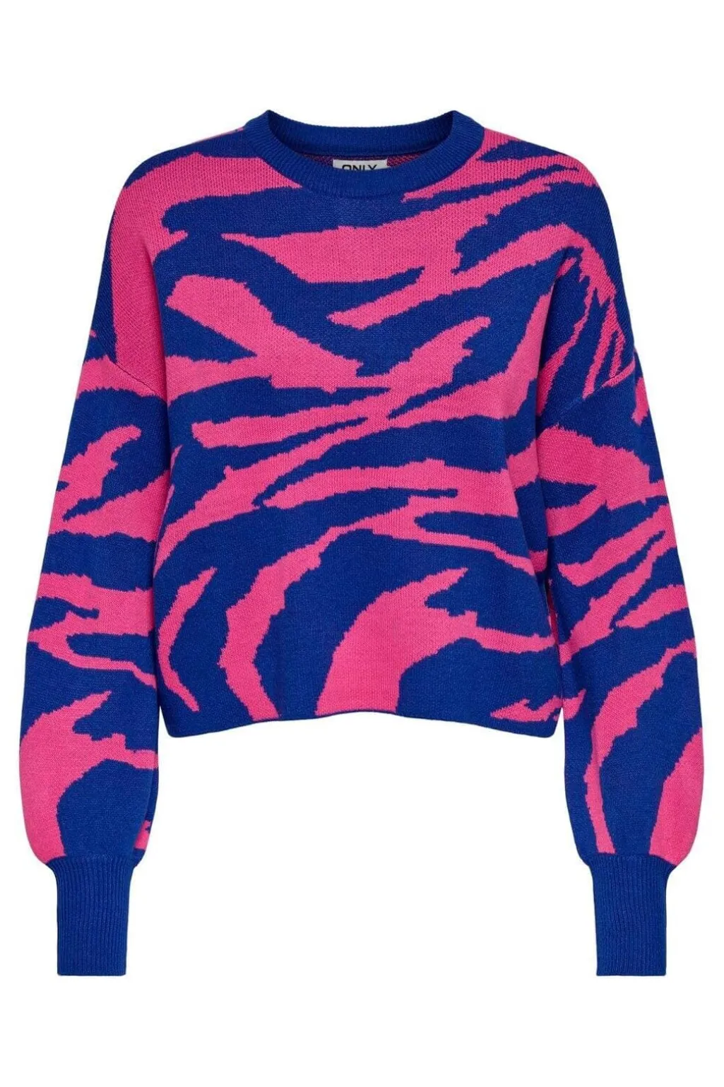Onlhilla Ls Jq Mix Box O-Neck Knt