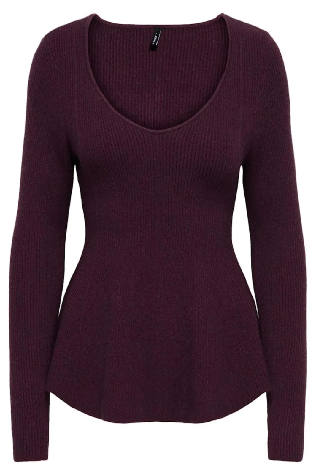 Only Onibi ife V-Neck Rib Pepu Cc Knt | Sticka