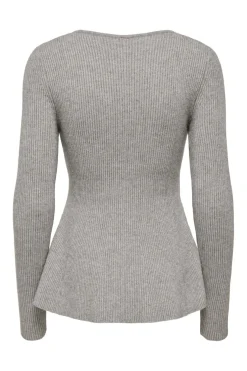 Only Onibi V-Neck Rib Pepu Cc Knt | Sticka
