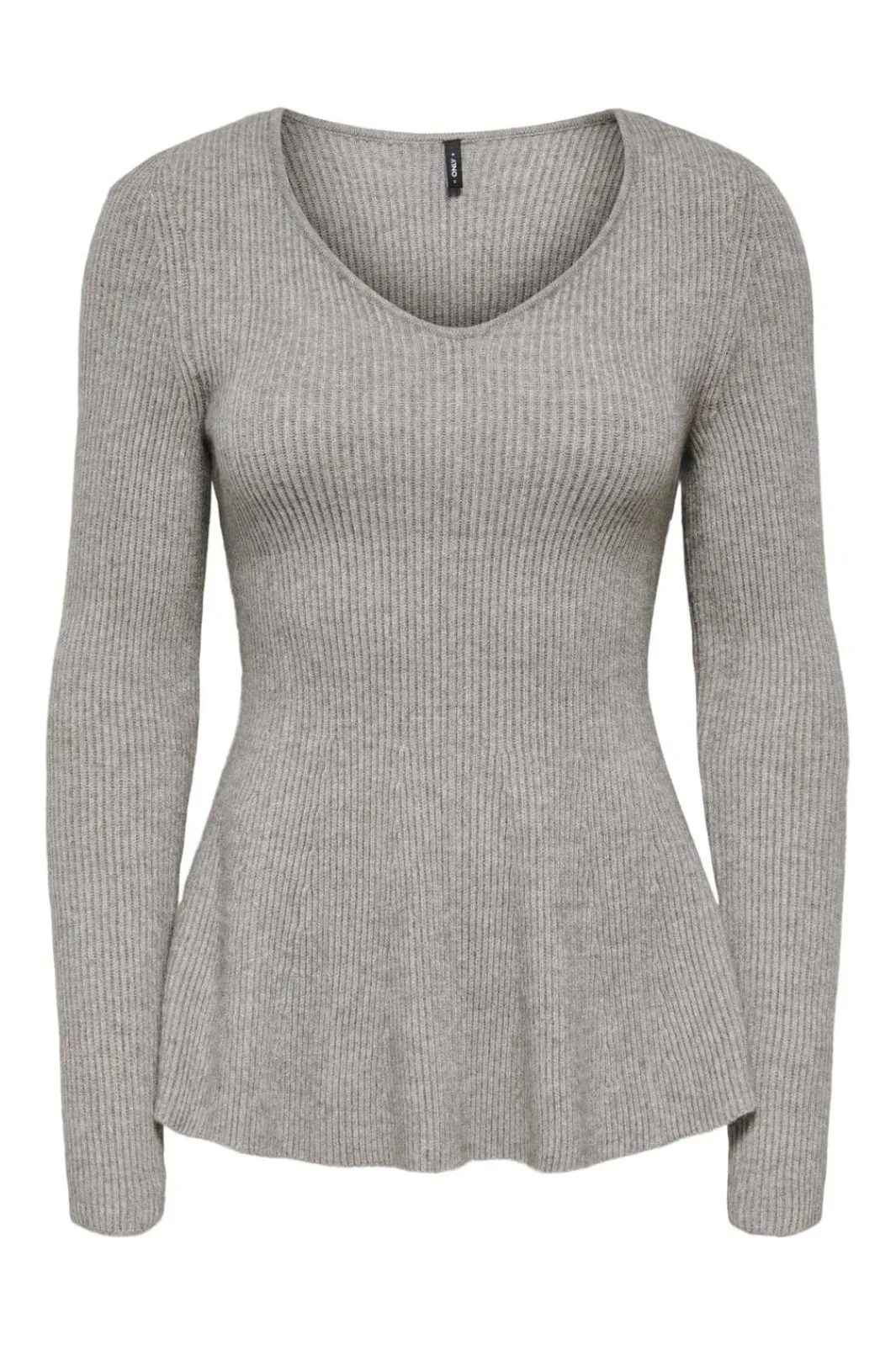 Only Onibi V-Neck Rib Pepu Cc Knt | Sticka