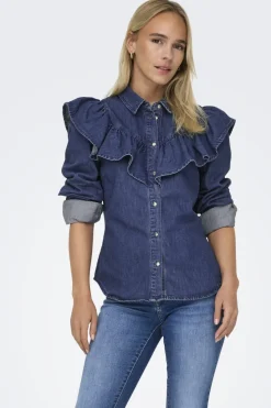 Only Onindigo Fri hirt Qyt | Blusar & Skjortor