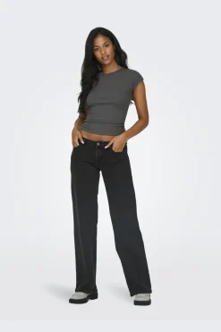 Only Onljuicy Lw Wide Leg Rea1099 | Jeans, Leggings & Byxor