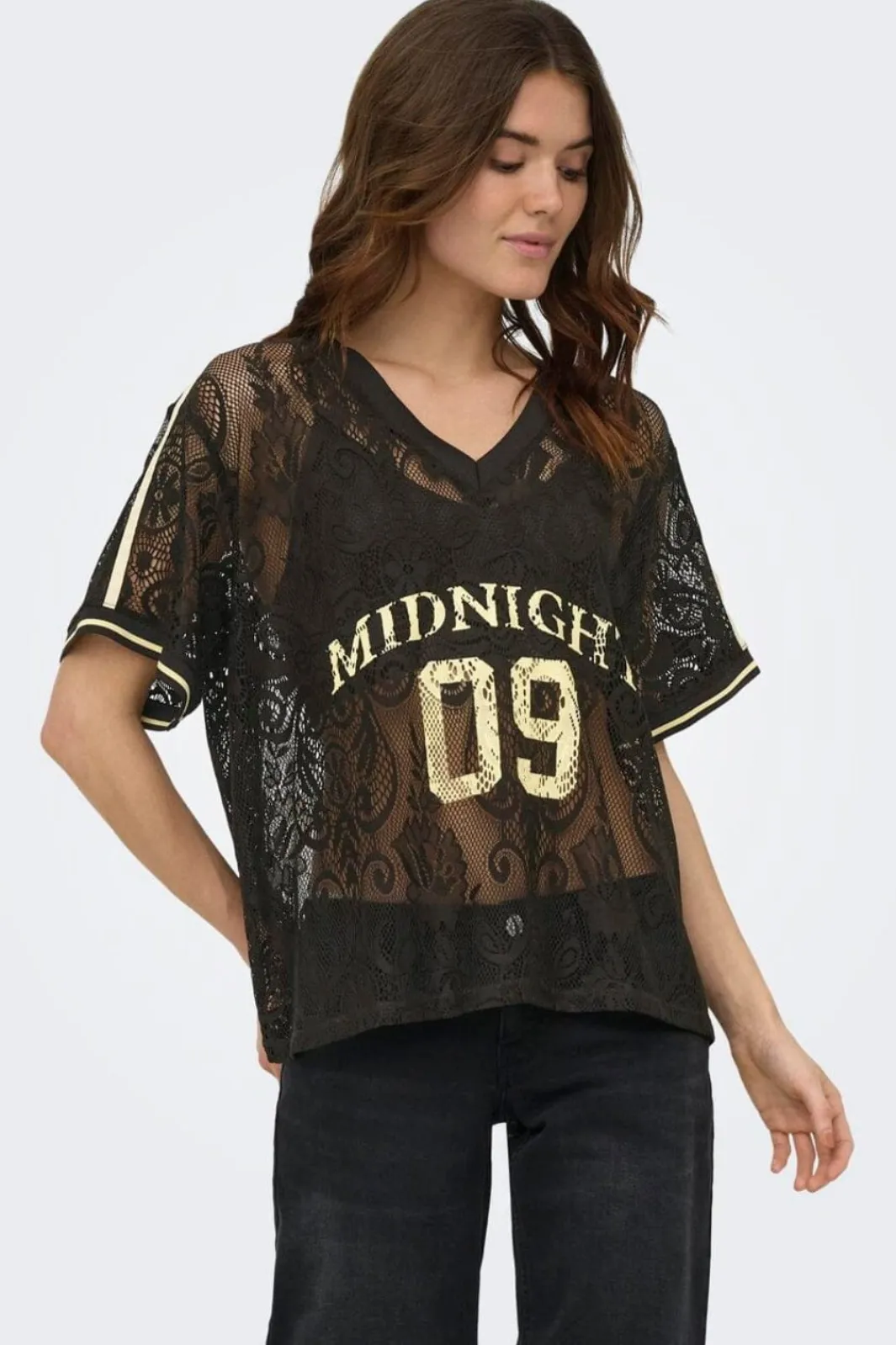 Only Onjue / V-Neck ace Top | T-Shirts & Toppar