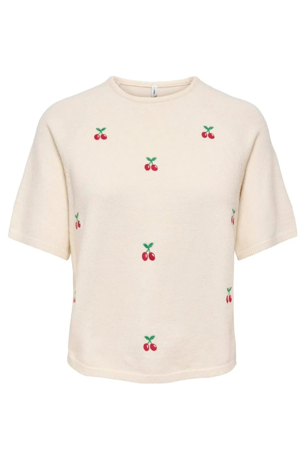 Onlkatia Ss O-Neck Detail Nca Knt