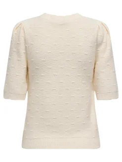 Only Onkatia tructure O-Neck Cc Knt | T-Shirts & Toppar