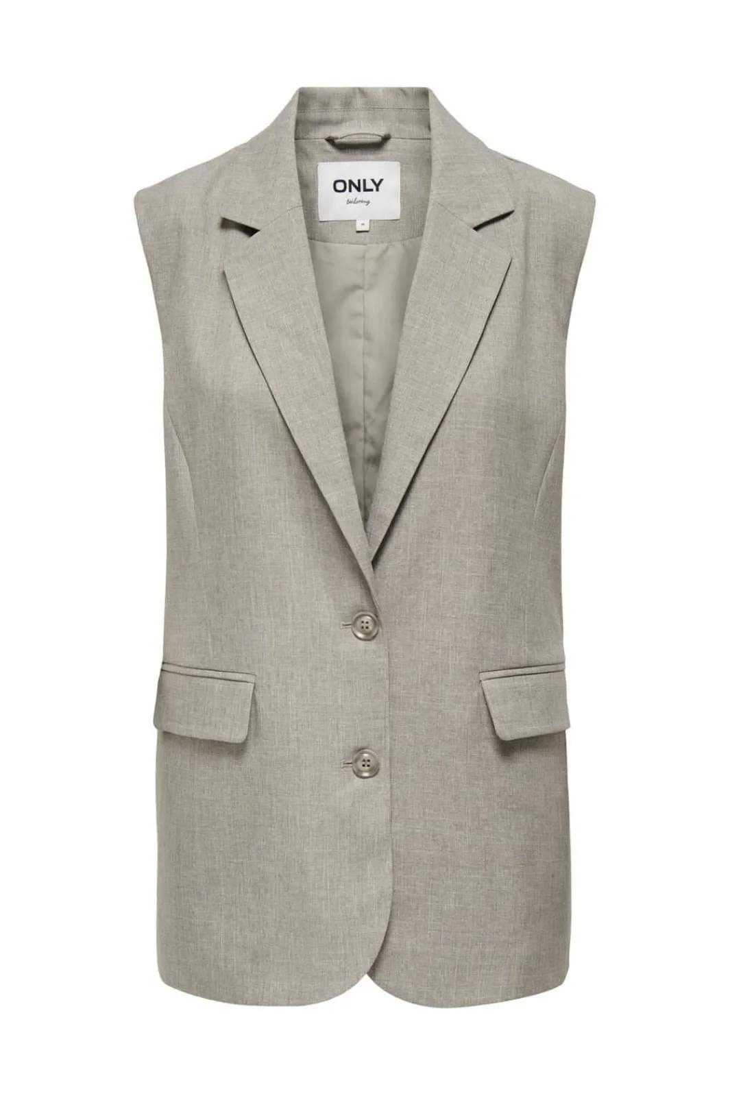 Only Onllinda S/L Mel Oversize Waistcoat Tlr 15314265 | Set|Västar