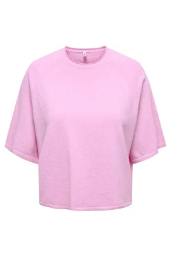 Only Onoya 2/4 O-Neck Knt | Sticka