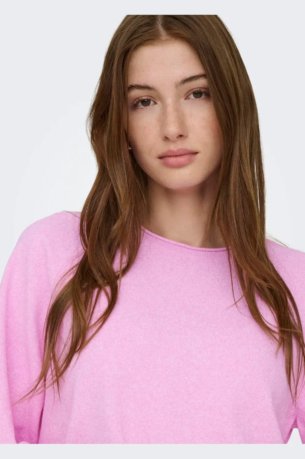 Only Onoya 2/4 O-Neck Knt | Sticka