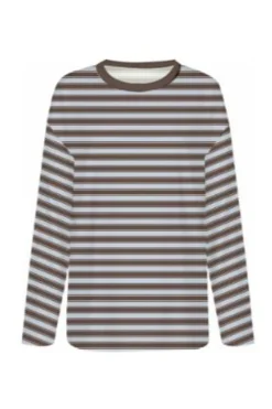 Onlluna Happy L/S O-Neck Stripe Tee