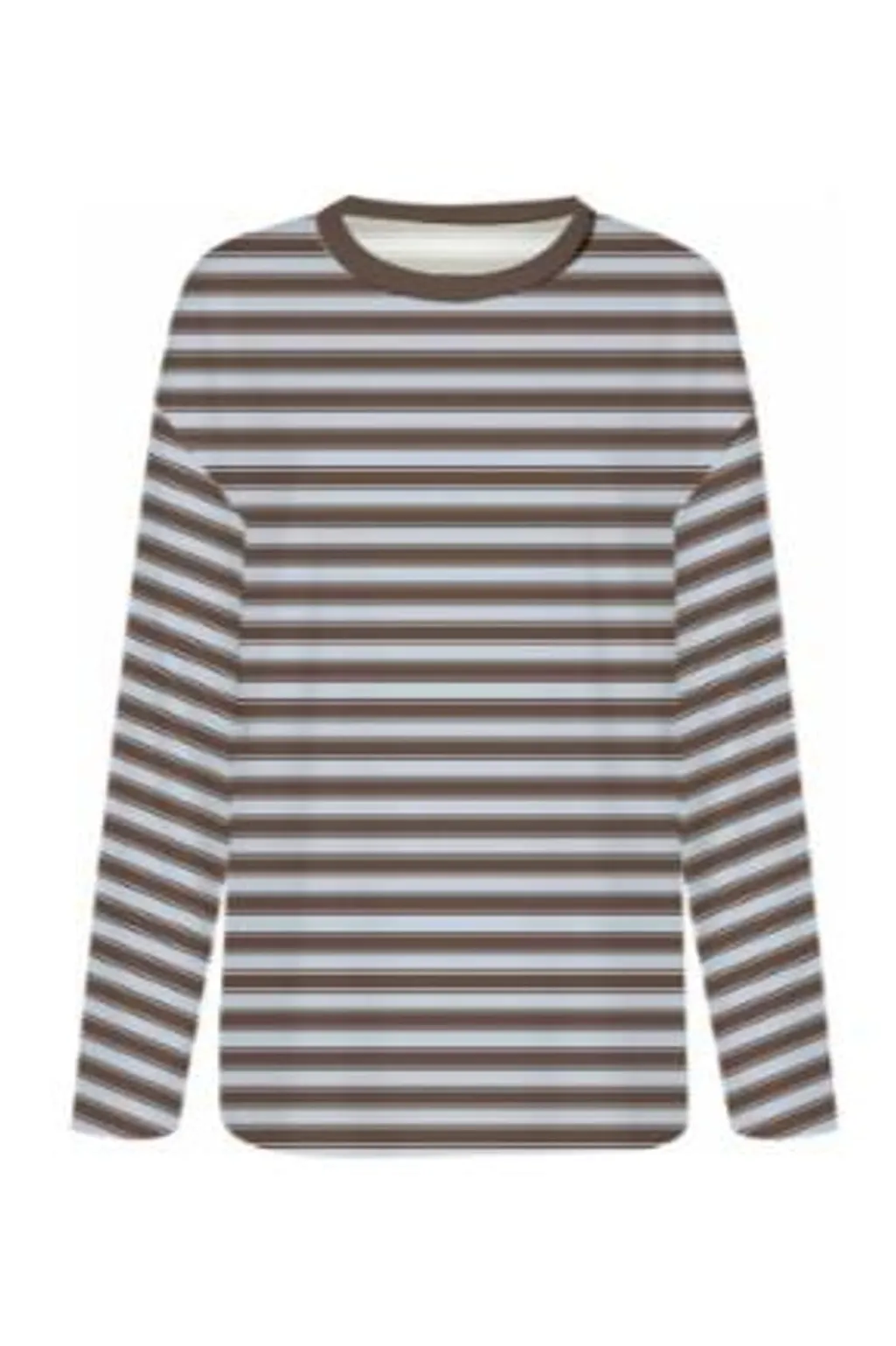 Onlluna Happy L/S O-Neck Stripe Tee
