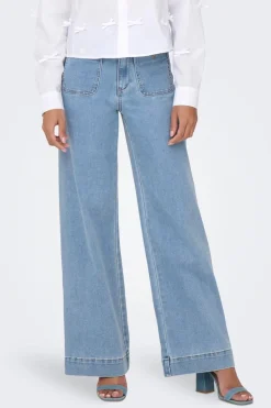 Only Onlmadeline Wd Pocket Gua221 | Jeans, Leggings & Byxor