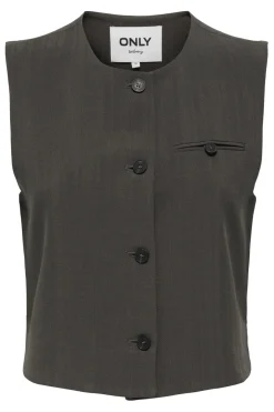 Only Onlmateo Life S/L Stripe Vest Cc Tlr | Västar