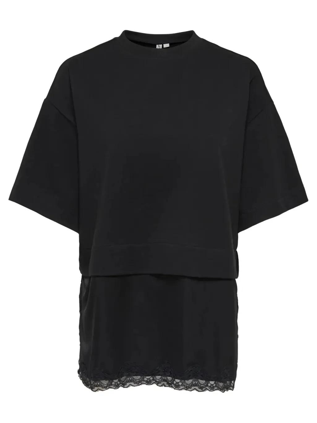 Onlmexa S/S Tee Lace Top