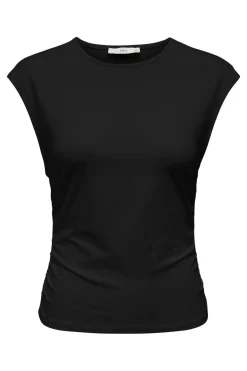 Only Onira Cap Ruching Top | T-Shirts & Toppar