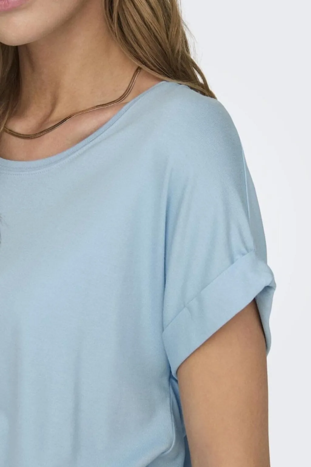 Onlmoster S/S O-Neck Top