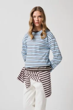 Only Onnew oph / O-Neck Top Box | Blusar & Skjortor|T-Shirts & Toppar
