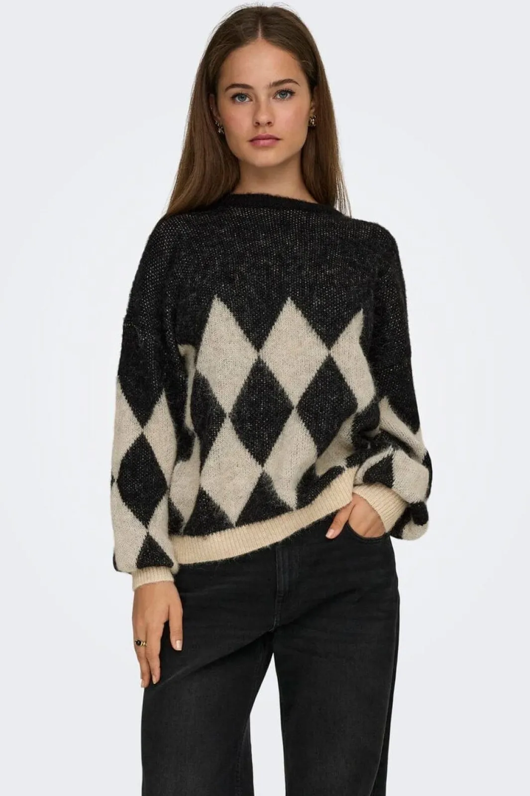 Only Onnoee ife Jq O-Neck Nca Knt | Sticka