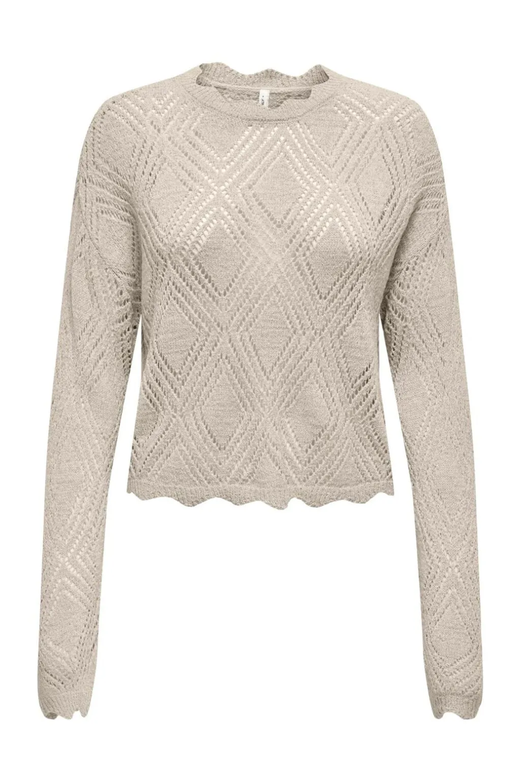 Onlpamela Ls Struct Pullover Cc Knt