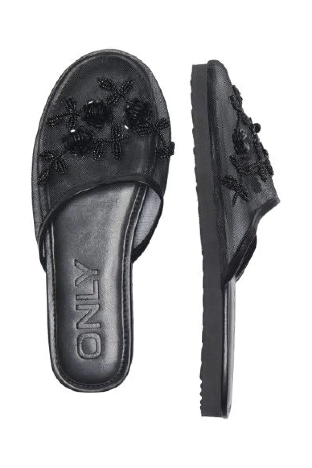 Onlrio Mesh Bling Slipper