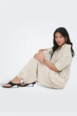 Only Onlsiesta Linen Bl Baggy Barrel | Jeans, Leggings & Byxor