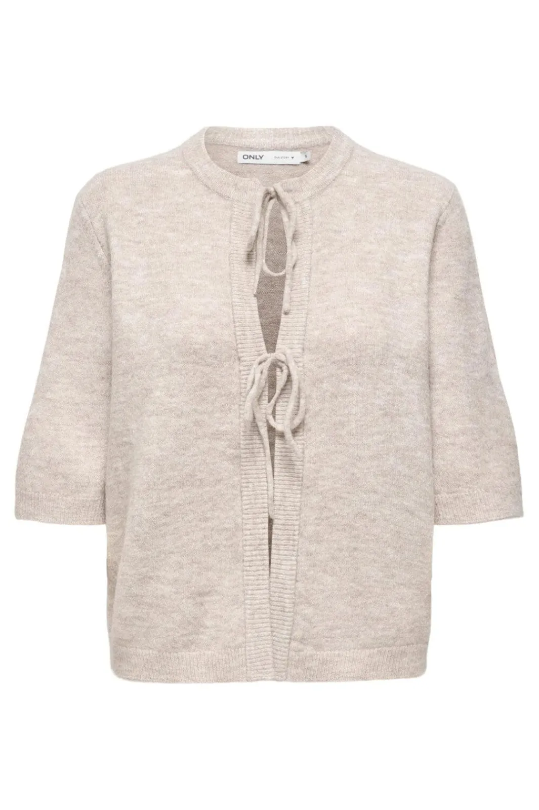 Only Onioni 2/4 Bow Cardigan Knt | Amningsvänliga Kläder|Cardigans