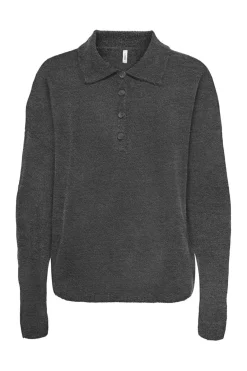 Only Ontaio Poo Neck Bf Knt | Sticka