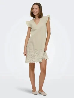 Onltulum Emb S/S Dress
