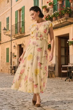 Onlvalda S/S Long Frill Dress