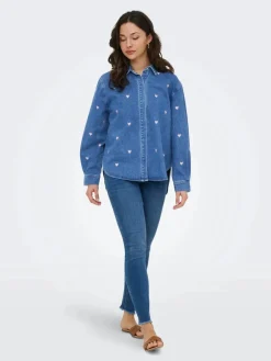 Onlvera Ls Heart Shirt Gua