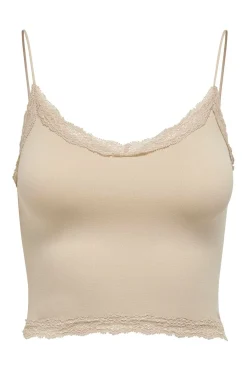 Only Onlvicky Lace Seamless Cropped Top | Nattkläder & Underkläder