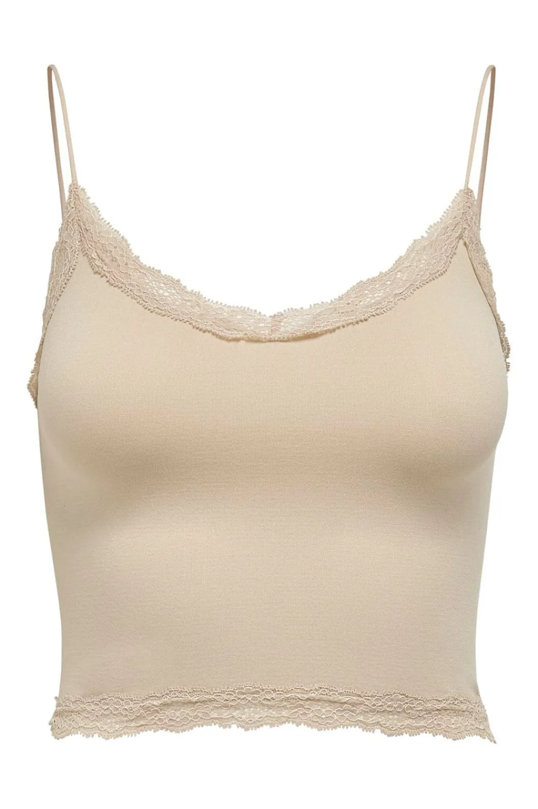 Only Onlvicky Lace Seamless Cropped Top | Nattkläder & Underkläder